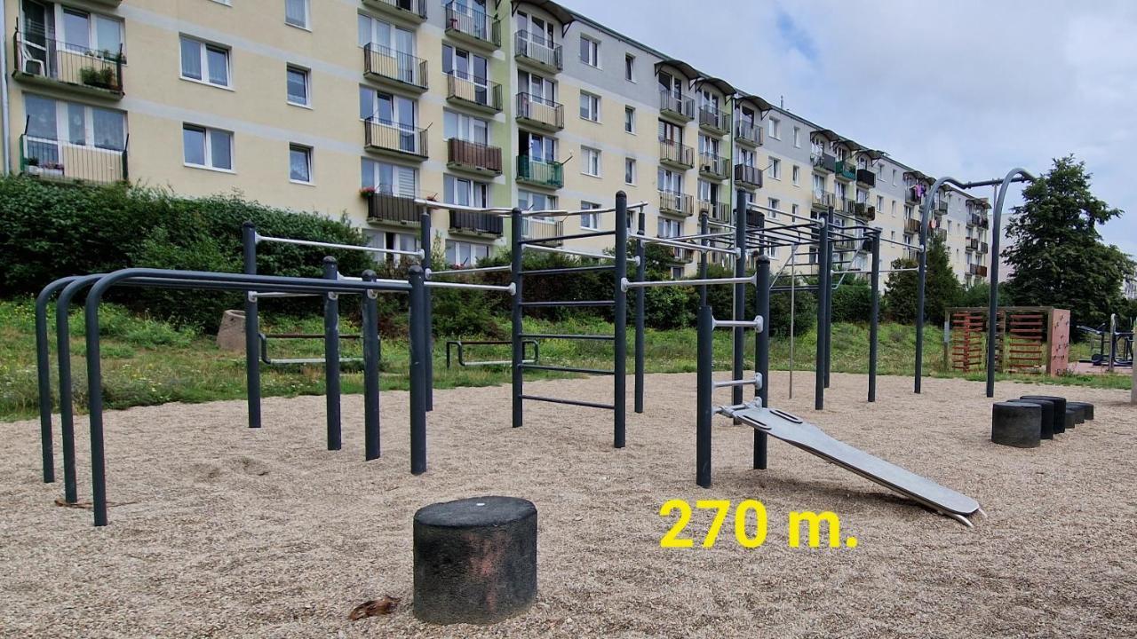 Апартаменты R Mieszkanie Cale Albo Pokoj Bllisko Wszystko Гданьск Экстерьер фото